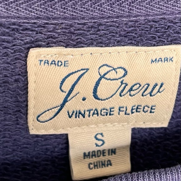 Never-worn J. Crew Relaxed Vintage cotton, crewneck pullover top - Picture 3 of 5